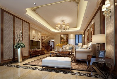 廣州雅居樂劍橋匯復(fù)式簡(jiǎn)歐風(fēng)格裝修賞析 優(yōu)雅與舒適的完美融合